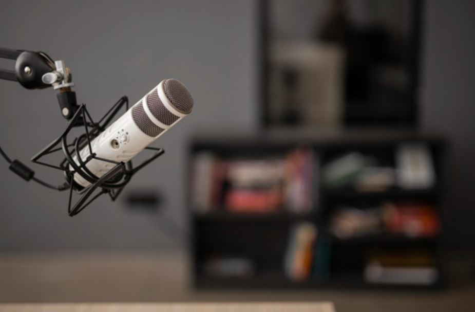 Podcast-Mikrofon für unseren Gute-Filme-Podcast