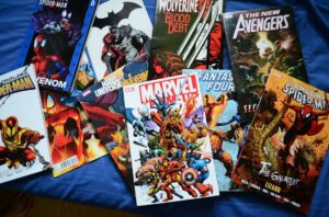 die neuesten Marvel Filme und DC-Filme aus Comics